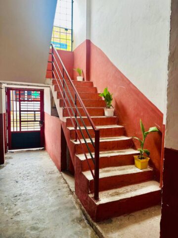 Stairs at Simran New Life Nasha Mukti kendra